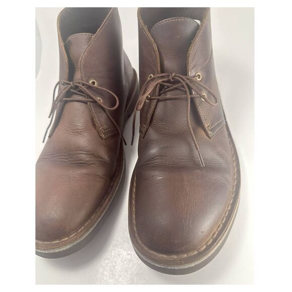 Clarks Bushacre Brown Chukka Ankle Boots Casual Shoes 15522 Men\'s Size 9.5 main image 11